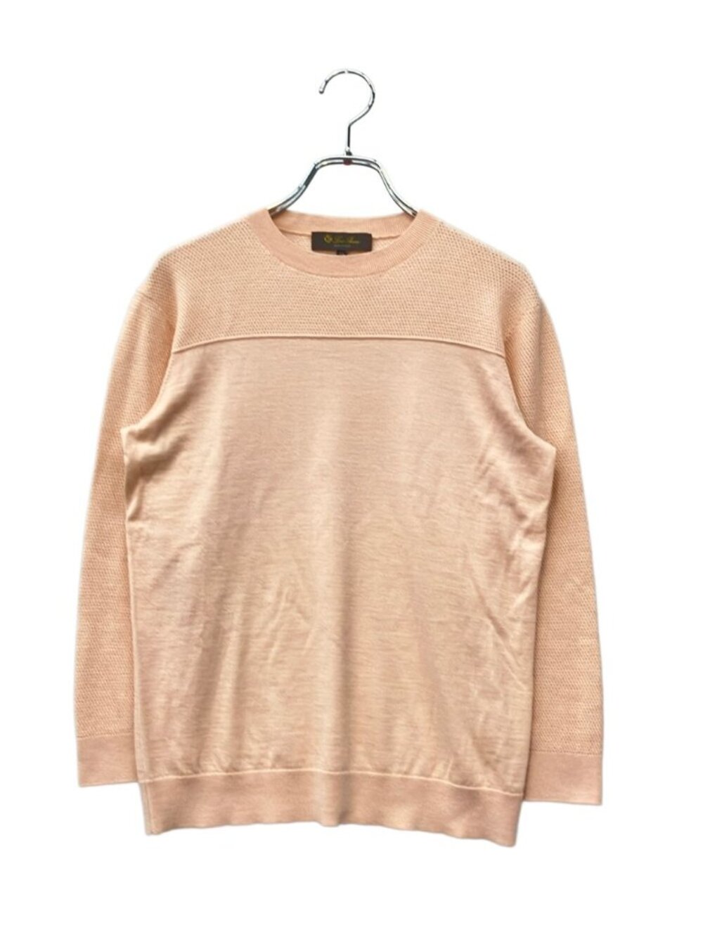 Loro Piana Long Sleeve Knit Cashmere Silk 38 Sweater